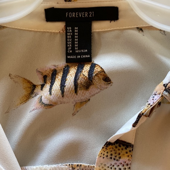 Fish Button Up - Picture 2 of 3